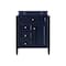 James Martin Vanities Brittany 30in Single Vanity Cabinet, Victory Blue 650-V30-VBL - alternate 1